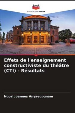 Effets de l'enseignement constructiviste du théâtre (CTI) - Résultats