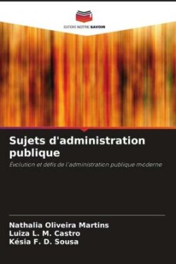 Sujets d'administration publique