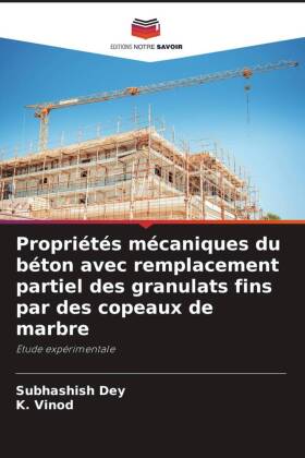 Propriétés mécaniques du béton avec remplacement partiel des granulats fins par des copeaux de marbre