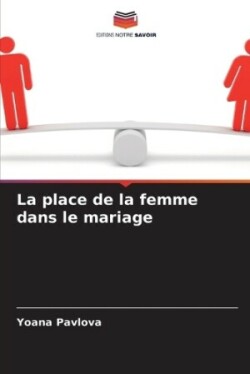 place de la femme dans le mariage