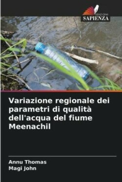 Variazione regionale dei parametri di qualità dell'acqua del fiume Meenachil