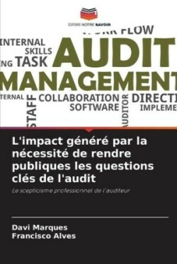 L'impact généré par la nécessité de rendre publiques les questions clés de l'audit