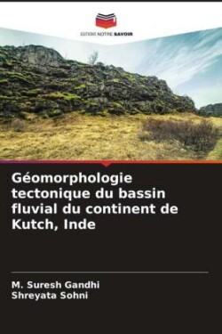 Géomorphologie tectonique du bassin fluvial du continent de Kutch, Inde