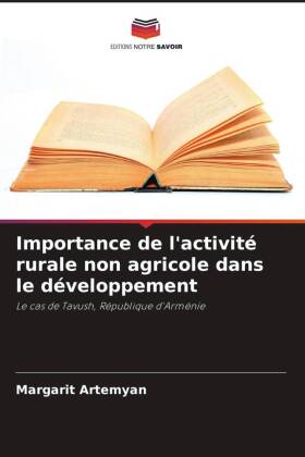 Importance de l'activité rurale non agricole dans le développement