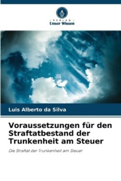 Voraussetzungen für den Straftatbestand der Trunkenheit am Steuer