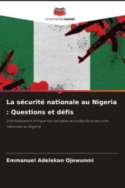 sécurité nationale au Nigeria