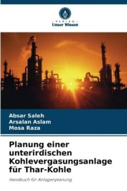 Planung einer unterirdischen Kohlevergasungsanlage für Thar-Kohle