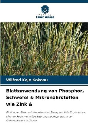 Blattanwendung von Phosphor, Schwefel & Mikronährstoffen wie Zink &