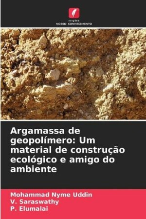 Argamassa de geopolímero