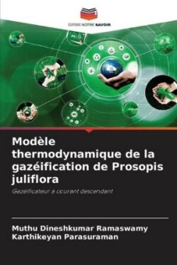 Modèle thermodynamique de la gazéification de Prosopis juliflora