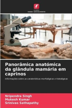 Panorâmica anatómica da glândula mamária em caprinos