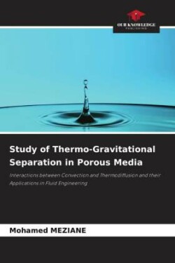 Study of Thermo-Gravitational Separation in Porous Media