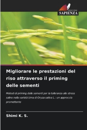 Migliorare le prestazioni del riso attraverso il priming delle sementi