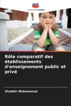 Rôle comparatif des établissements d'enseignement public et privé