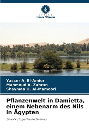 Pflanzenwelt in Damietta, einem Nebenarm des Nils in Ägypten