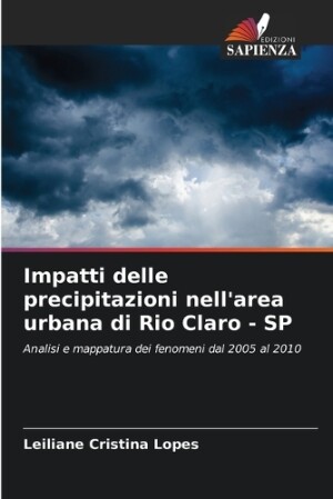 Impatti delle precipitazioni nell'area urbana di Rio Claro - SP