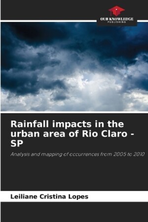 Rainfall impacts in the urban area of Rio Claro - SP