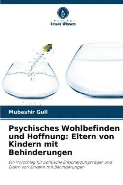 Psychisches Wohlbefinden und Hoffnung