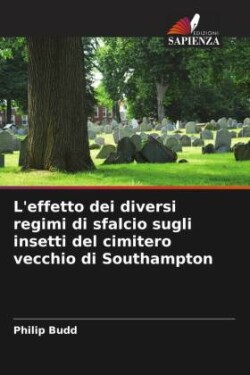 L'effetto dei diversi regimi di sfalcio sugli insetti del cimitero vecchio di Southampton