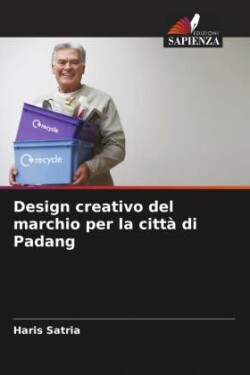 Design creativo del marchio per la città di Padang