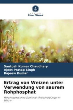 Ertrag von Weizen unter Verwendung von saurem Rohphosphat