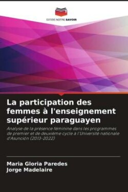 participation des femmes à l'enseignement supérieur paraguayen