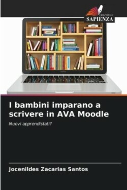 I bambini imparano a scrivere in AVA Moodle