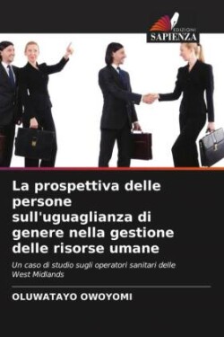 prospettiva delle persone sull'uguaglianza di genere nella gestione delle risorse umane