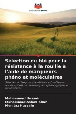 Sélection du blé pour la résistance à la rouille à l'aide de marqueurs phéno et moléculaires