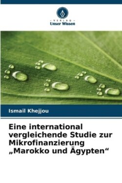 Eine international vergleichende Studie zur Mikrofinanzierung "Marokko und Ägypten"