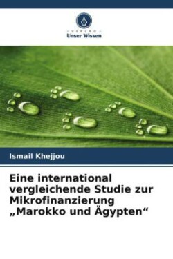 Eine international vergleichende Studie zur Mikrofinanzierung "Marokko und Ägypten"