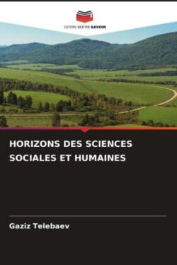 Horizons Des Sciences Sociales Et Humaines