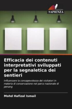 Efficacia dei contenuti interpretativi sviluppati per la segnaletica dei sentieri