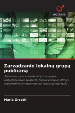 Zarządzanie lokalną grupą publiczną