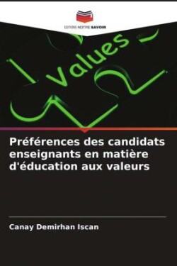 Préférences des candidats enseignants en matière d'éducation aux valeurs