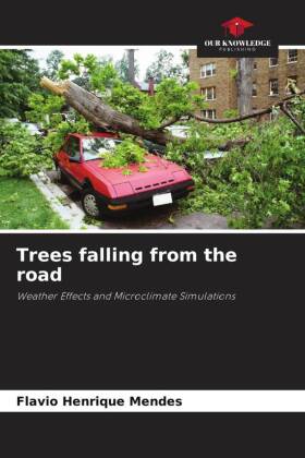 Trees falling from the road