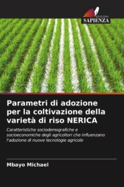 Parametri di adozione per la coltivazione della varietà di riso NERICA