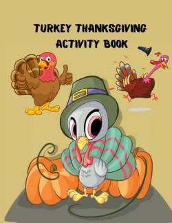 Turkey Thanksgiving Activity Book