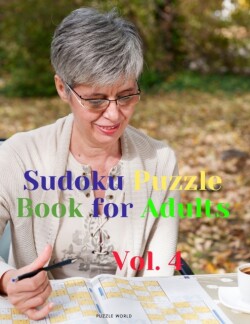 Sudoku Puzzle Book for Adults Vol.4