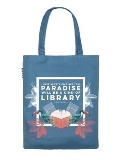 Taška Library Paradise tote bag