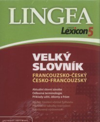 Lingea Velký slovník Francouzsko-český / Česko-francouzský CD-ROM