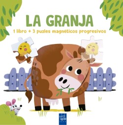 Lee y juega con puzles magnéticos. La granja