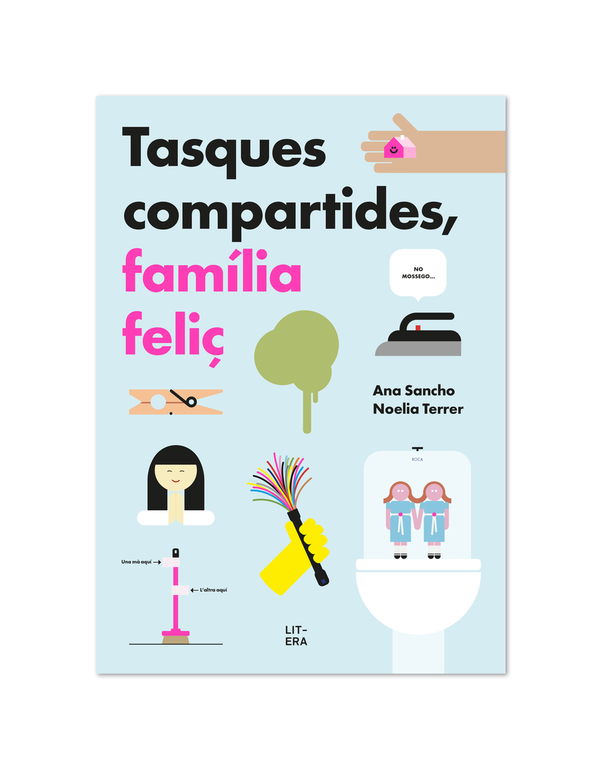 Tasques compartides, família feliç