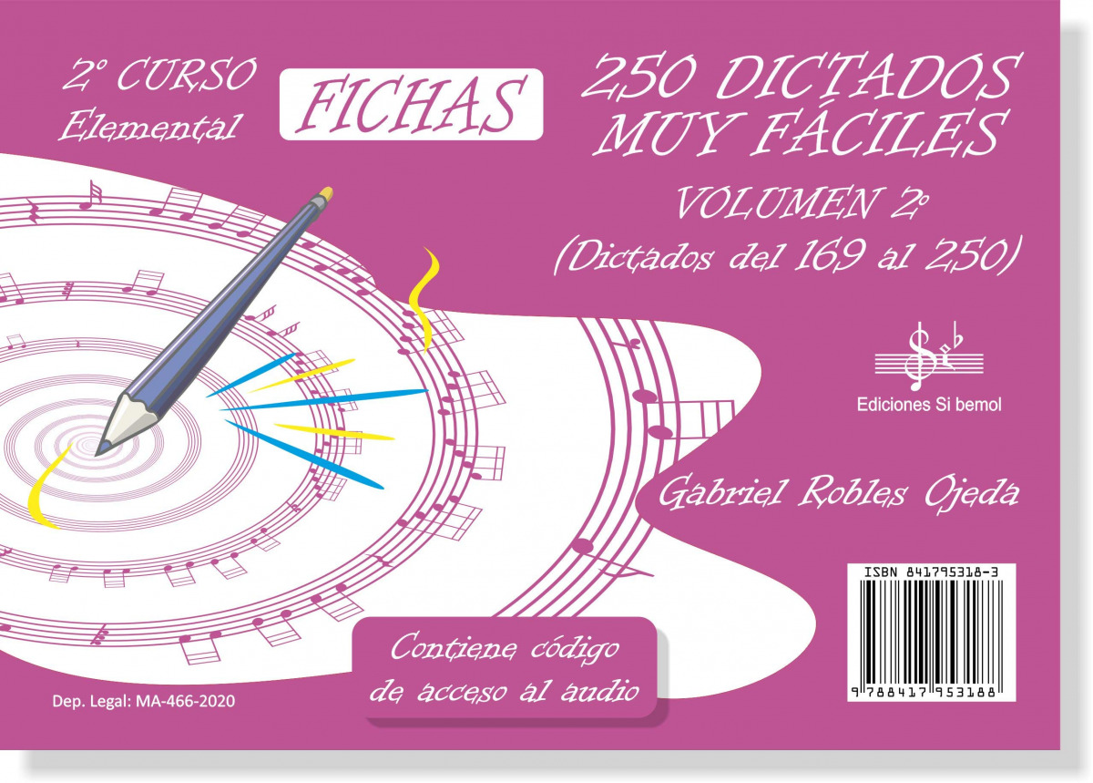 PACK 250 DICTADOS MUY FÁCILES VOLUMEN 2