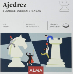 Ajedrez. Blancas juegan y ganan