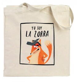 Bolsa 'Yo soy la zorra'