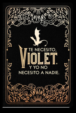 Diario oficial de Alas de sangre: Te necesito, Violet.