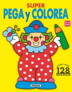 Super pega y colorea nº 1