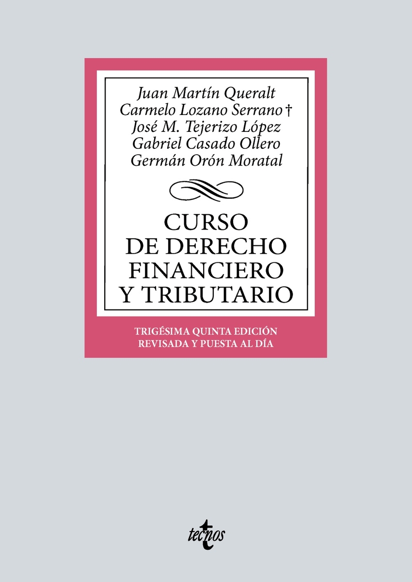 Curso de Derecho Financiero y Tributario