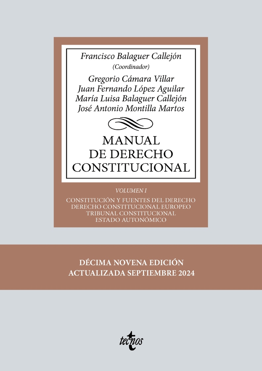 Manual de Derecho Constitucional